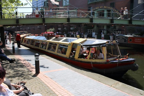 Euphrates Packet on the quayside at Brindley Place